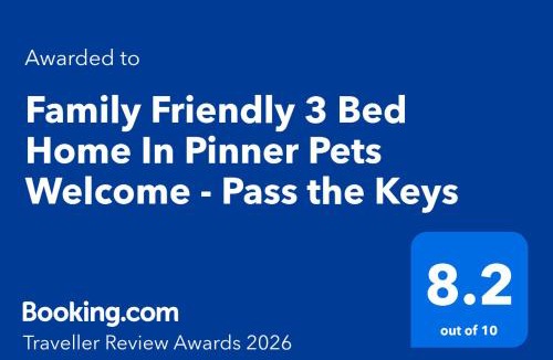 Eastcote House | Family Friendly 3 Bed Home In Pinner Pets Welcome - Pass the Keys