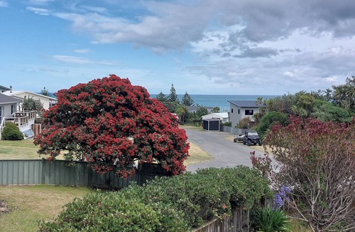 Cape Palliser House | Family friendly bach – relax on the deck and soak in the ocean views