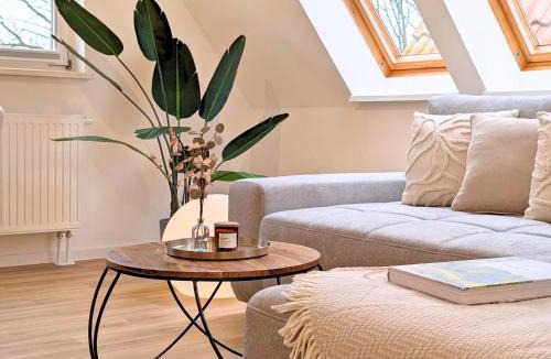 Warnemuende Apartment | Fynbos Apartments am Alten Strom, strandnah & Dachterrasse
