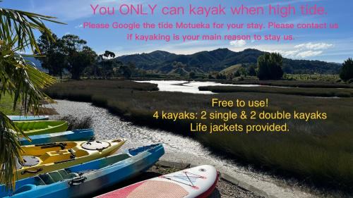 Riwaka Villa | Green Tree Haven BnB-Peaceful Estuary Near Abel Tasman