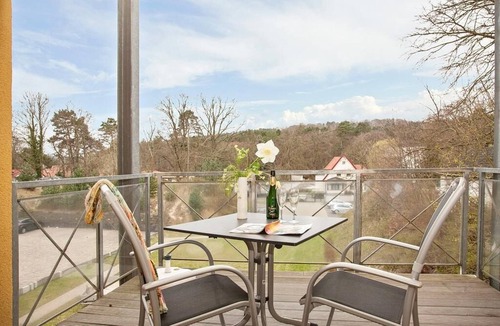 Seebad Heringsdorf Apartment | Hübsches Apartment mit Zwei Balkonen - nur 100m zum Kilometerlangen Ostseestrand