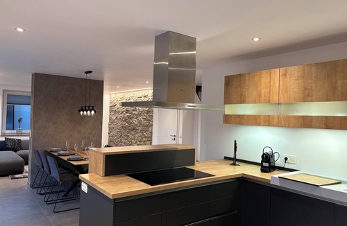 Heppenbach Apartment | Have fun with the whole family in this stylish accommodation