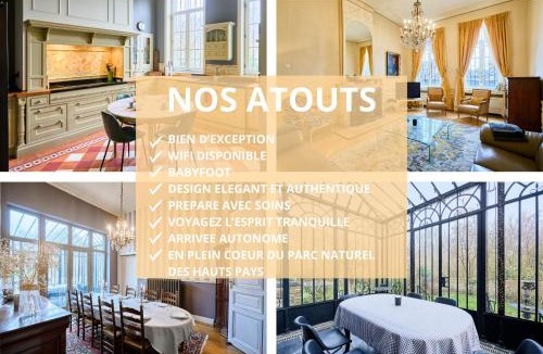 Montignies-sur-Roc Villa | Le Château des Comtesses - Vue lac, 13 pers