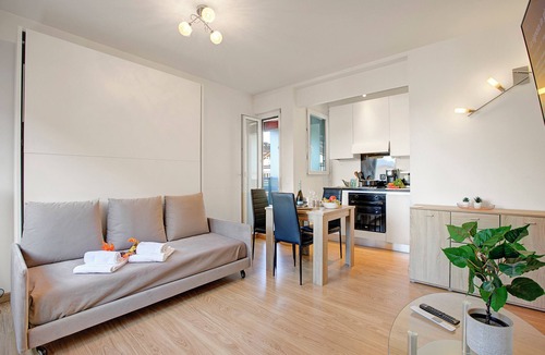 Viganello Apartment | Lean Home with Parking and Balcony, Lugano, Switzerland