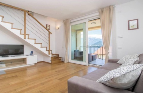 Azzano Apartment | Modern Lake-View Apartment with Pool and Garage in Tremezzina