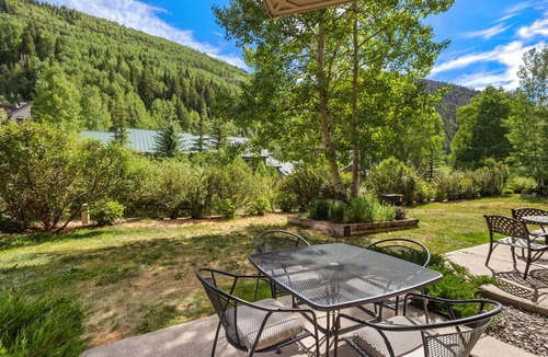 Telluride Condo | Mountain Style, Ground Floor on River Trail w/Patio, Hot Tub