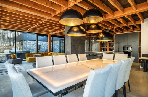 Mont-Tremblant House | NEW! Villa Woodland | 7 Bedrooms | Game Room | Spa | Tremblant Living