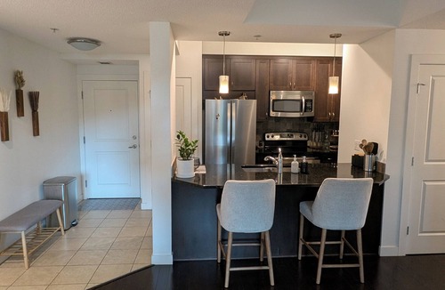Mission District Condo | One Bed and Bath Apartment in South Downtown - 10min Walk to Stampede Grounds