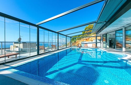 Brela Apartment | One bedroom apartment with a swimming pool Brela, Makarska (A-20229-d)