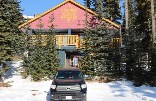 Snow Pine Estates Ski Chalet | Private cabin at Big White with a hot tub.