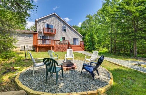 Pocono Summit House | Private Hot Tub: Lakefront Poconos Home!