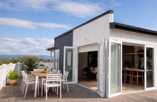 Foxton Beach Villa | Relax - Food & beverage package included at our onsite restaurant - OBE