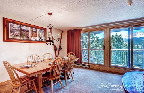 Peak 9 Condo | Remodeled Kitchen & Bath, Views, Wi-Fi, Garage Parking, Onsite Hot Tubs TE504