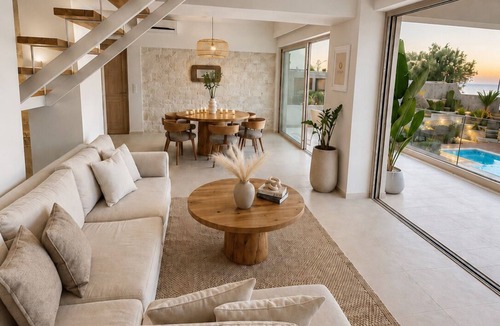 Ierapetra Villa | Seafront villa - Private Pool & Direct Sea Access