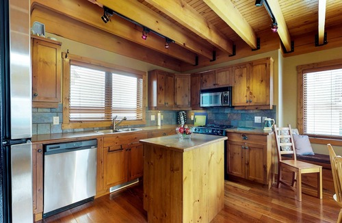 The Forest House | Ski-in/out home with private hot tub & great location by Village