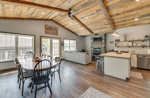Averill Park Cottage | Ski, Skate & Get Cozy Fireside: Crooked Lake Home