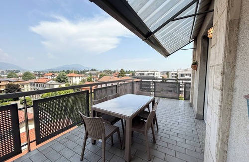 Citta Bassa Apartment | SkyLoft Bergamo - Chic Penthouse with Unique Panorama