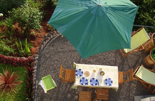 Sao Goncalo Apartment | Splendid view! Warm apartment, garden and barbecue!