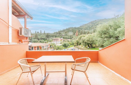 Lakones Apartment | Studio Apartment 'Arianna Superior Studio 18' with Shared Pool, Balcony & Wi-Fi