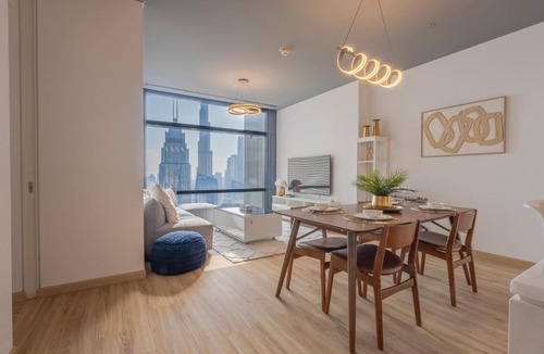 DIFC Apartment | Stunning Burj Khalifa & Downtown Views - Elegant 1BR in The Iconic Index Tower