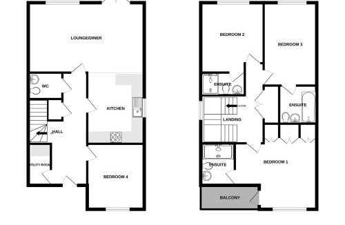 Oxford House | Stylish 4-BR House with 3 Ensuite & Free Parking