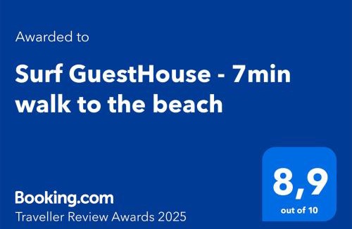 Pedra do Ouro Apartment | Surf GuestHouse - 7min walk to the beach