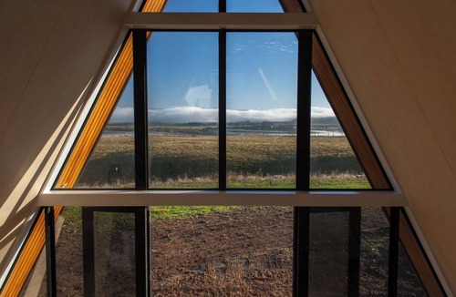 Hurunui District Cabin | Tawanui Farm A-Frame Cabin with hottub