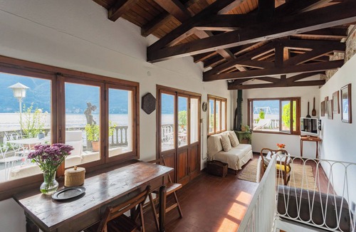 Nesso Apartment | Terrace on Orrido di Nesso Waterfall