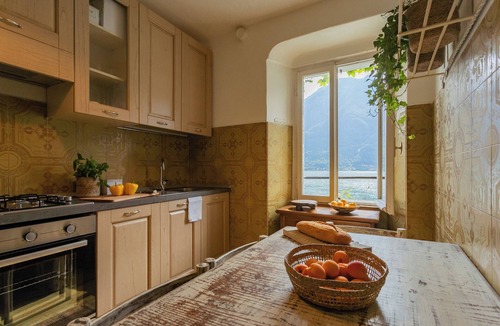 Nesso Apartment | Terrace on Orrido di Nesso Waterfall by Rent all Como