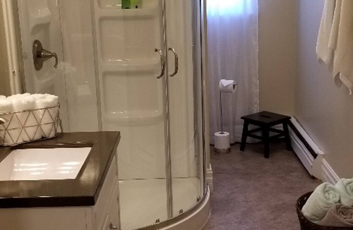 Trinity Bed & Breakfast | The Evergreen Suite-with Private Balcony!