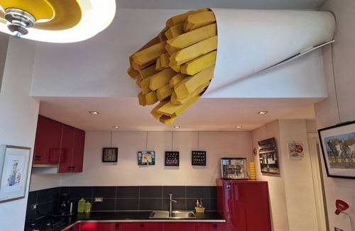 Vorst Apartment | Unusual and unique in Brussels! + garden + secure private parking