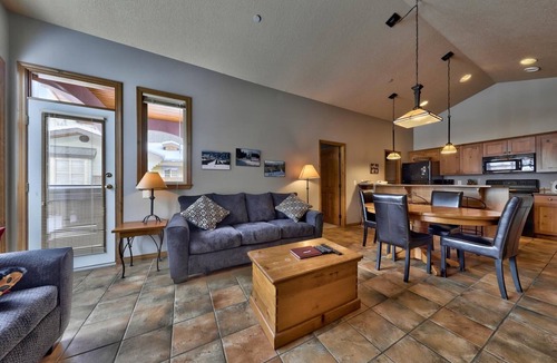 Sun Peaks Condo | Upper level 2 bedroom condo with courtyard view and easy access to ski runs