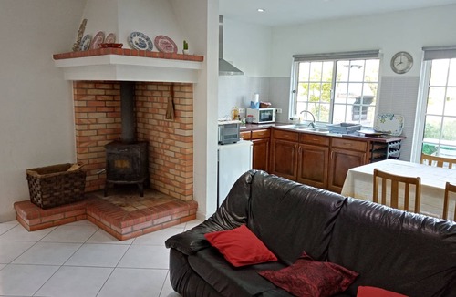 Ponte de Vagos House | Vila Rosa Apartment, Wi-Fi, Terrasse, Parking, Barbeque, swimming pool