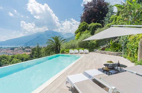 Gravedona Villa | Villa Donatella Lake Como Infinity Pool, Gravedona ed Uniti, Italy
