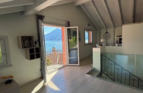 Colonno Villa | Villa Rosa private villa-balcony, terrace, gardens, pool-fully air conditioned.