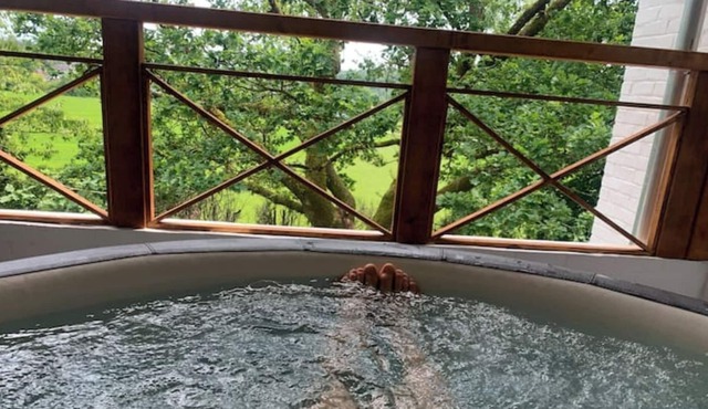 1 bedroom single storey villa witte external hot tub