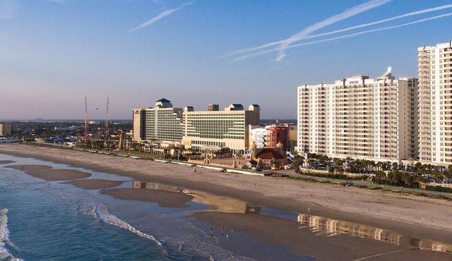 2-bedroom unit at Wyndham Ocean Walk resort on Daytona Beach with ocean view
