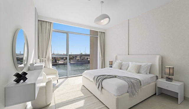 2BR M Canal Front with Full Water Views