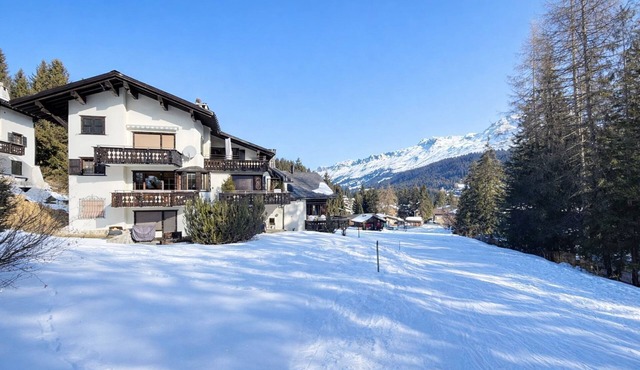 3½-room apartment directly on the ski slope
