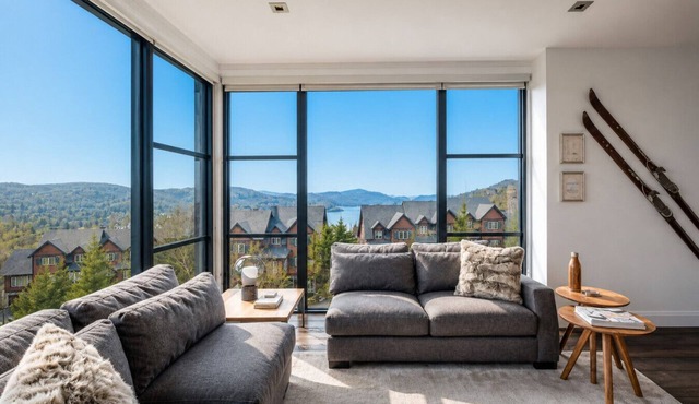 3BR Tremblant Condo | Lake-Mtn Views & Hot Tub