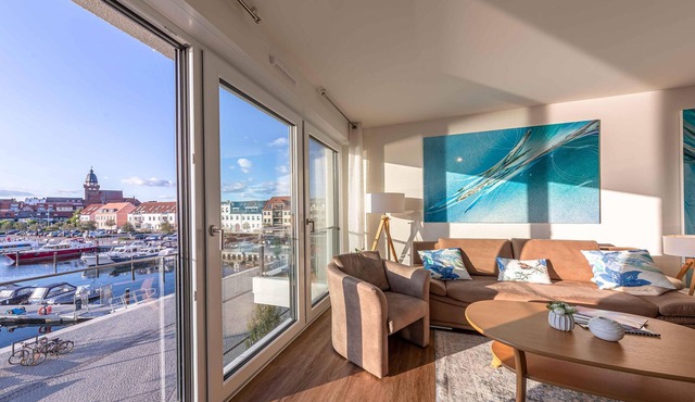5-star vacation apartment Hafenperle in the Hafenresidenz Waren
