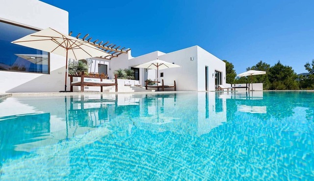 An Exclusive Luxury Property, offering Wonderful Views onto Sa Talaia, Ibiza's h
