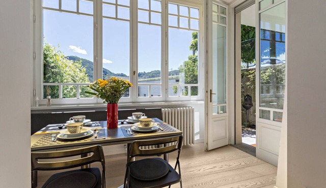 Apartment "Garden Vista Lago" in Como with Lake View, Wi-Fi & Private Garden