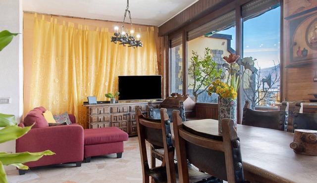 Apartment 'L'attico Con Terrazza Vista Lago' with Lake View, Private Terrace and Wi-Fi