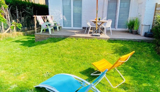 Appartement Amandine with garden close to Waterloo