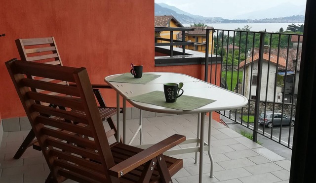 At my house on Lake Maggiore with lake view