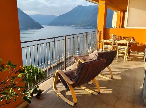 Bella casa con vista panoramica
