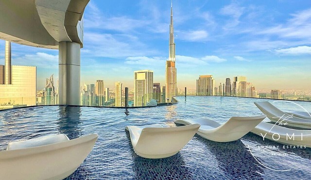 Burj & Sea Views |Luxury 2BR| 5-Star Amenities