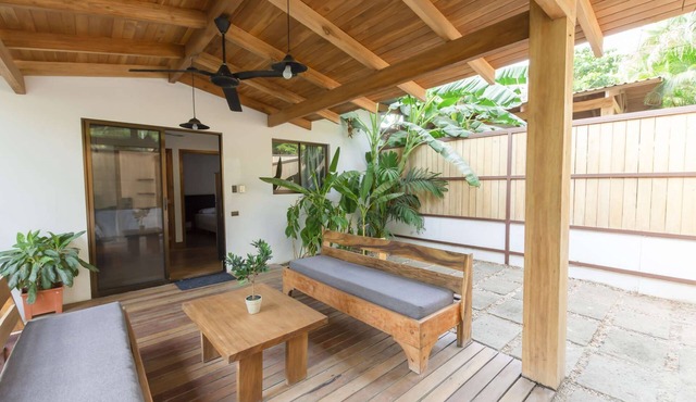 Casa Coco - Two Bedroom House with private parking, 2 minute walk from Banana Beach!