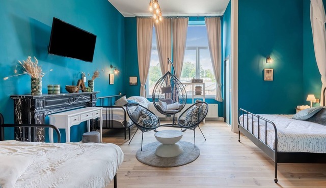 Castle with wellness and cinema